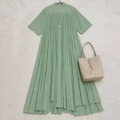 美品◇PLAN C 23SS ロングプリーツワンピースのサムネイル