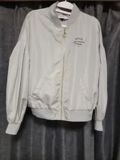 ピンクラテ　ジャンパー　S 　グレー