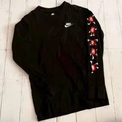 Nike ブラック 長袖カットソー　ロンT　長袖　黑　140 145