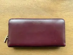 【値下げ】SMYTHSON バーガンディ レザー 長財布のサムネイル