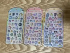 【正規品】コットンパフィーシール3枚セット