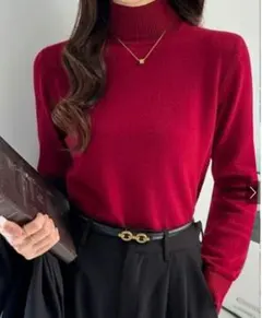 カシミヤタッチタートルネックニットトップス[cu234]GRL グレイル