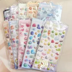 シール ぷくぷくシール 3Dシール 立体シール 大人気 可愛い お得 セット