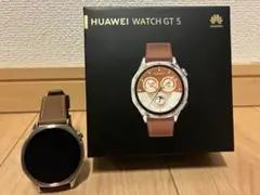 【美品】HUAWEI WATCH GT 5 本体 46mm brown