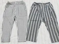 ストライプパンツ90size2点