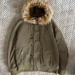 archive fur jacket n2b ma-1 y2k 00s ファー - メルカリ