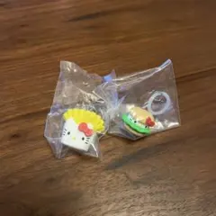 ハローキティ アメリカンデザイン めじるしアクセサリー　ポテト　ハンバーガー