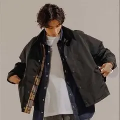 ADAM ET ROPE' BARBOUR/ TRANSPORT リバーシブル