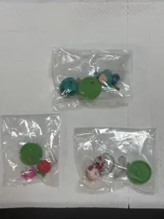 チョコエッグ　ピクミン　07羽ピクミン　10新人レスキュー隊員　12モス