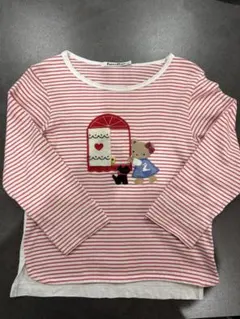 ファミリア familiar 長袖Tシャツ ロンT 100cm