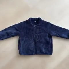 ネイビー フリースジャケット サイズ90