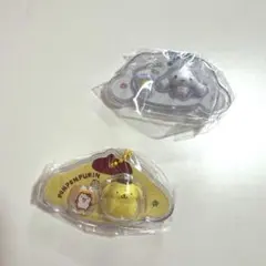 サンリオ　パッケージチャーム&チョコボ一口　2個　ポムポムプリン　シナモロール
