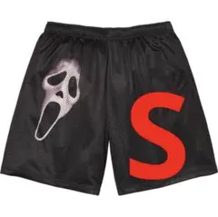 supreme ghost face mesh shorts - メルカリ
