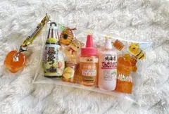 ガチャ詰めポーチ ハニーな気分のめじるしアクセサリー サクラ印はちみつ