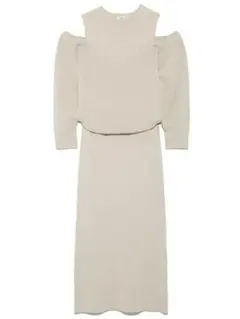 【美品】FRAY I.D オフショルダーニットワンピース F