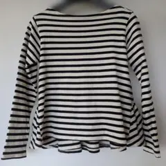 STANDARD E CARINA ボーダーバックフリル付きTシャツS~Mサイズ