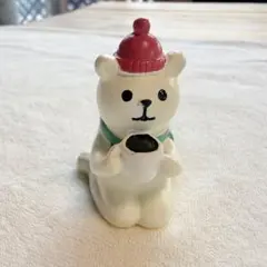 【廃盤】デコレ コンコンブル コーヒーしろくま クリスマス ニット帽 マフラー