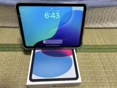 【新品同様】バッテリー100%、ケース、フィルム付iPad 第10世代
