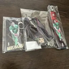 浦和レッズ 西川周作選手　ネックストラップ、キーホルダー、ボンフィン3点セット