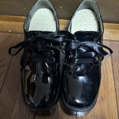 WEGO 黒のリボン付き高ヒールシューズのサムネイル