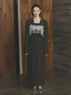 【公式箱有】【梱包済み】ANDRESED ビスチェドレス（ブラック M）