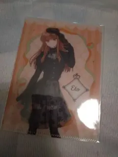 カラフルピーチ からぴち えと ビジュアルファイルキャンディ クリアファイル