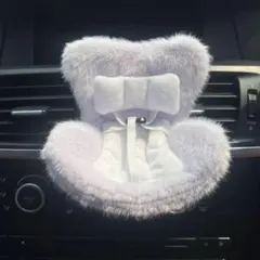 labubu POPMartラブブカーセーフティシート　ぬいぐるみシート　マカロ