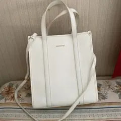 SAMANTHAVEGA ハンドバッグ ホワイト 2way