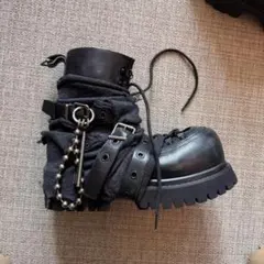 y2k Archive Buckle Boots - メルカリ