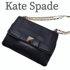 Kate Spade ケイトスペード レザー チェーン ショルダーバッグ リボンのサムネイル