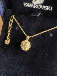 ★Swarovski スワロフスキー ネックレス ボール クリスタル パヴェのサムネイル