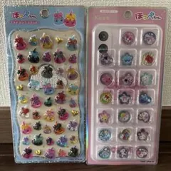 正規品ほっぺちゃんプチドロシールおはじきシールセット