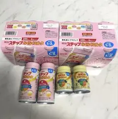 明治 ステップらくらくミルク 14缶 ほほえみ ミルク 2缶 液体