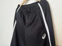 asics バレーボール ジャージパンツ 黒