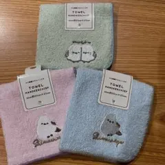 新品　シマエナガ　ハンドタオル　ミニハンカチ　まとめ売り
