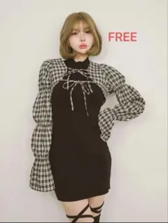 ダーリッチ　シャーリングボレロミニワンピース