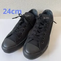 コンバース　オールスター　ブラックキャンバススニーカー