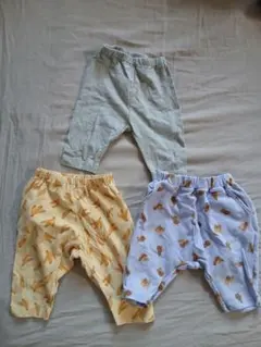 GU　ユニクロ　ベビー ボトムス 3点セット