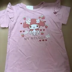 【新品タグ付き】　サンリオ　マイメロ♡ 女児　半袖Ｔシャツ　１３０のサムネイル