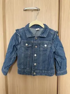 デニムジャケット　90cm 春アウター　キッズ　女の子