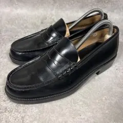 HARUTA ハルタ コインローファー 906 ブラック 26.5EEE