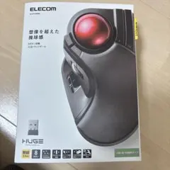 【新品】エレコム ワイヤレス トラックボール 8ボタン M-HT1DRXBKのサムネイル