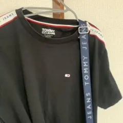 TOMMY JEANS ブラック 半袖ワンピース