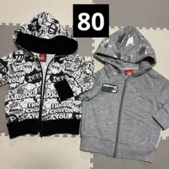 BABYDOLL パーカー 子供服 80