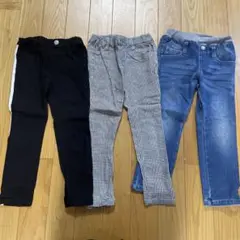 MPS ライトオン　パンツ3点セット　110