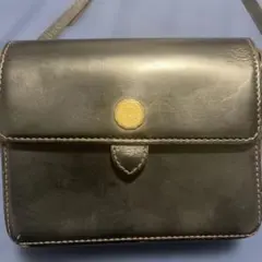 レザー レトロ ヴィンテージ ショルダーバッグ 1980s