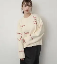 SENSE OF PLACE シシュウデザインセーター