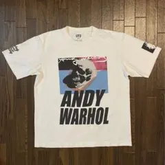 Tシャツ UNIQLO ユニクロANDY WARHOL グラフィック メンズ　白