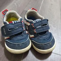 IFME ネイビー ベルト付きスニーカー 14.5cm