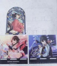 朔間凛月 サイン入りスマホスタンド+アクスタ